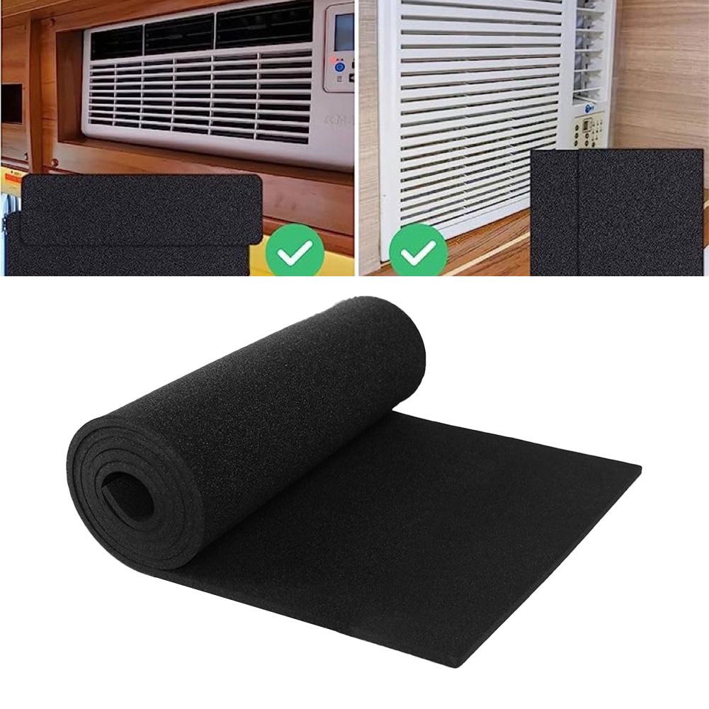 Activated Carbon Filter Sponge Sheet 1mx40cm for Air Conditioner Replacement and Improved Indoor Air Freshness