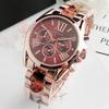 Mode Rosa Damen Uhren Luxus Top Marke Damen Armbanduhr Stil Quarz Uhr Weibliche Uhr Relogio Feminino Montre Femme