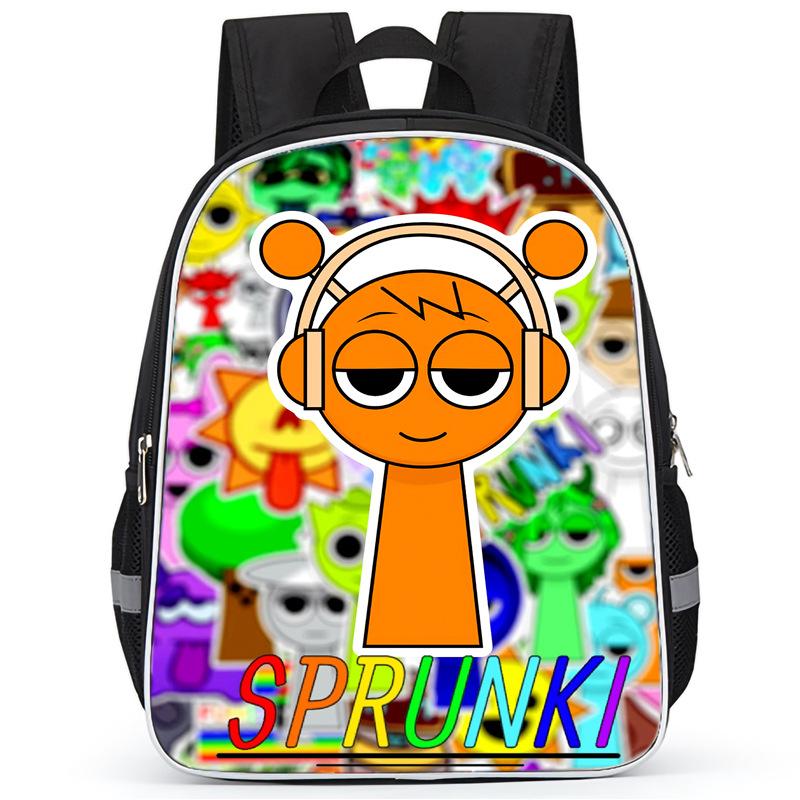 Rhythm Box Sprunki Hra Anime Batoh Studentský Školní Taška Počítačová Taška