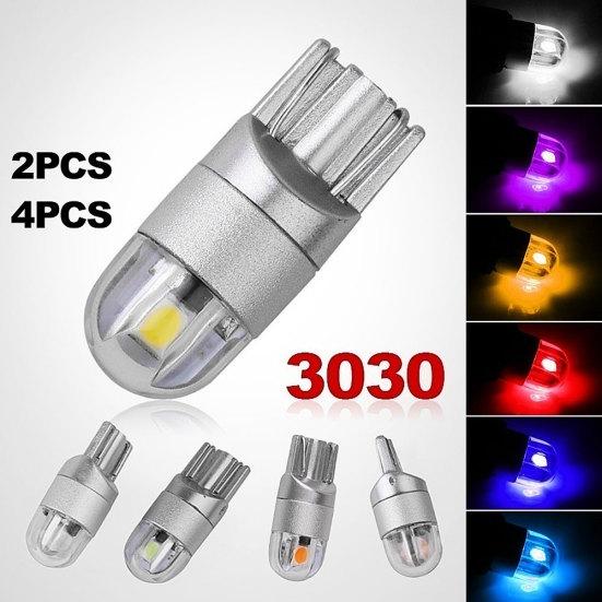 DC 12V T10 3030 SMD W5W Car LED Parking Clearance Light Bulb Interior Dome Lamp