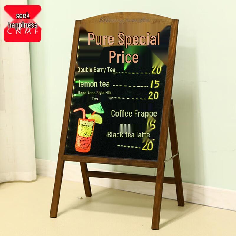 Магнитная меловая доска CNMF Рекламная вывеска 60x40 cm