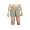Nike As W Nk One Df Hr 3In Br Short Solid Color Comfortable Breathable Soft Sports Shorts Women Shorts Green DX6015320