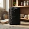 StairClimbing Trolley Bag Black Shopping Carrier Rectangular