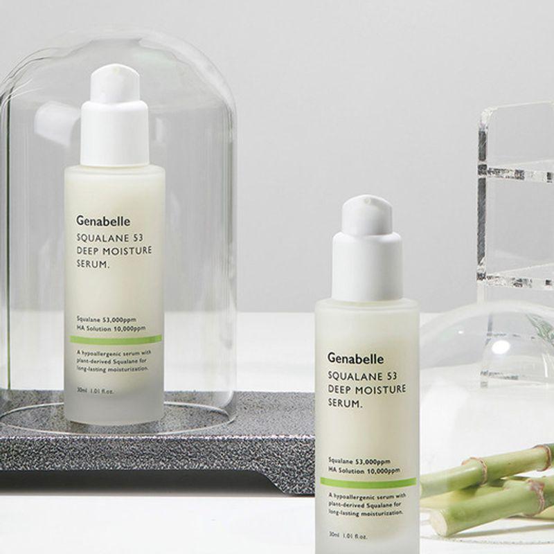 

GENABELLE [Set of 2] Squalane 53 Deep Moisture Serum 30ml Squalane 53 Deep Moisture Serum