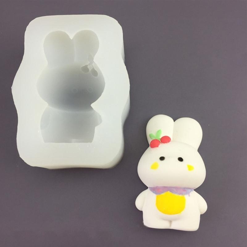 Cartoon Rabbit Silicone Chocolate Mould Cake Decorating Baking Accessories