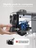 New HiBREW 3 In 1 Multiple Capsule Coffee Machine Hot/Cold DG Cappuccino Nes Small Capsule Ground Coffee Cafeteria H3C