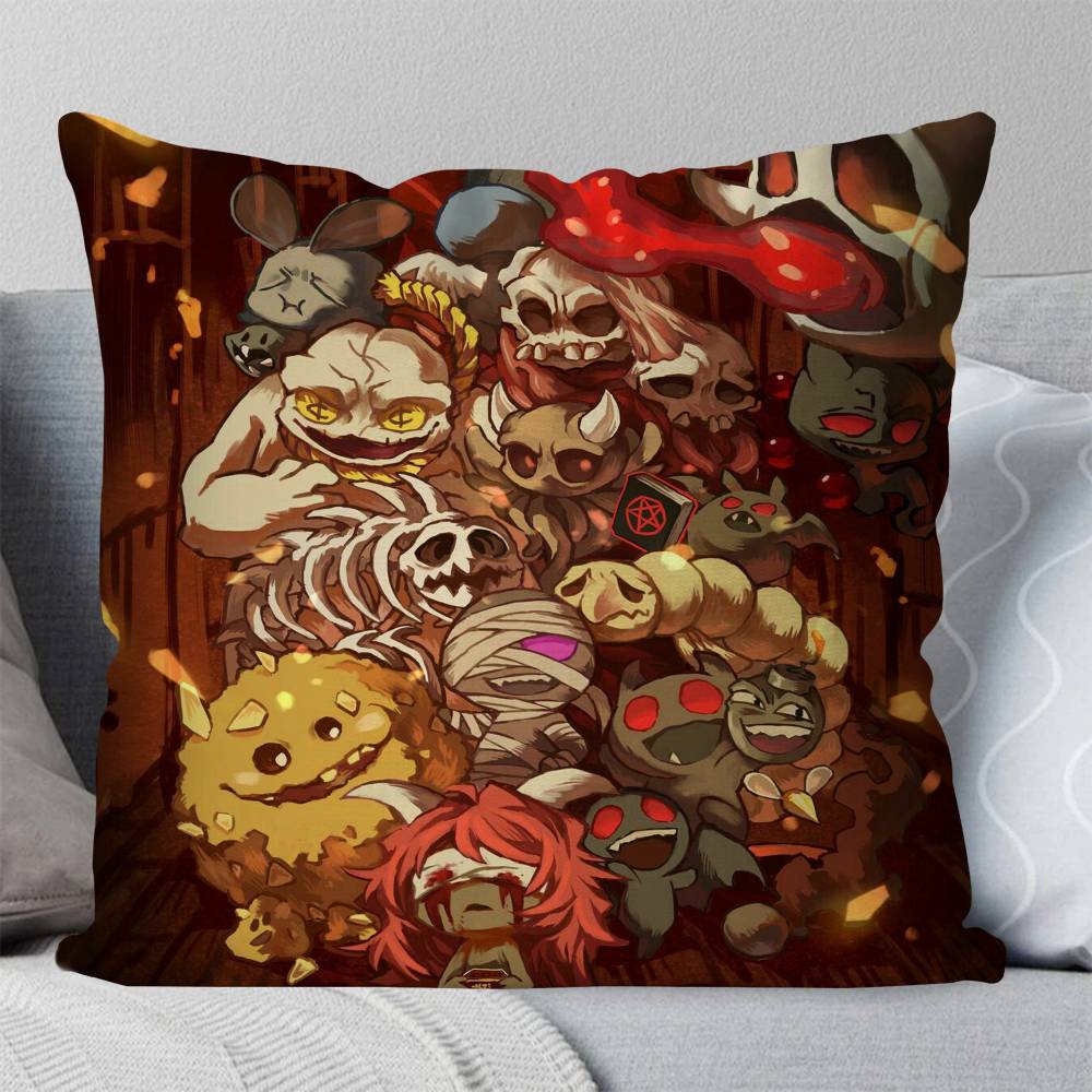 The Binding Of IIsaac Classic Movie Pillow Case Fashion Square Pillowcase Bedroom Sofa Room Ins Decoration Leisure