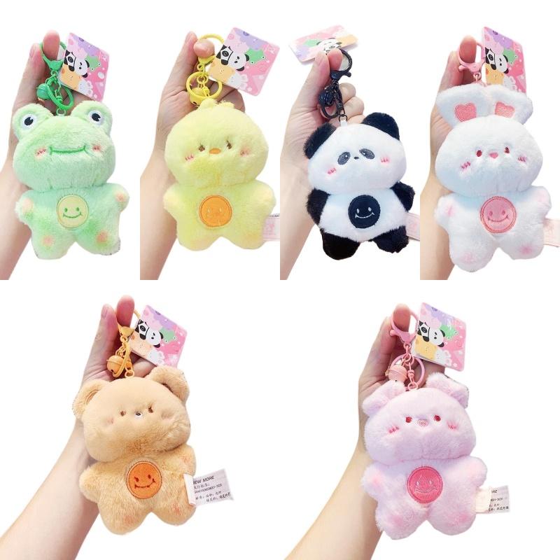 Weiches Plüschtier Taschenanhänger Schlüsselanhänger Puppen Ideal für Hochzeiten Geburtstage Abschlussfeiern und mehr