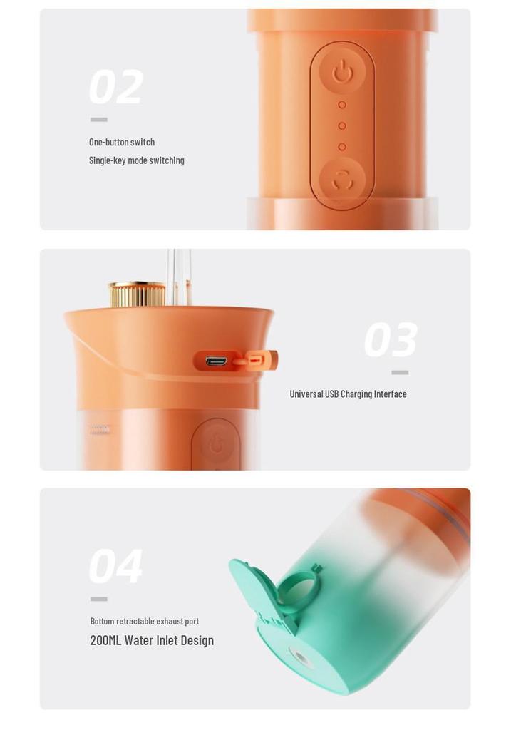 Portable Electric Water Flosser: Mini Oral Irrigator & Teeth Cleaner for Home Use