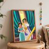 Disney Aladdin Jasmine oil painting art set handmade diy gift home decoration