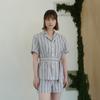 Ililoguseutyudio Mh2 Linen Bending Pants_Blue