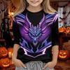 Kids Halloween 3/4 Sleeve T-Shirt for Boys and Girls