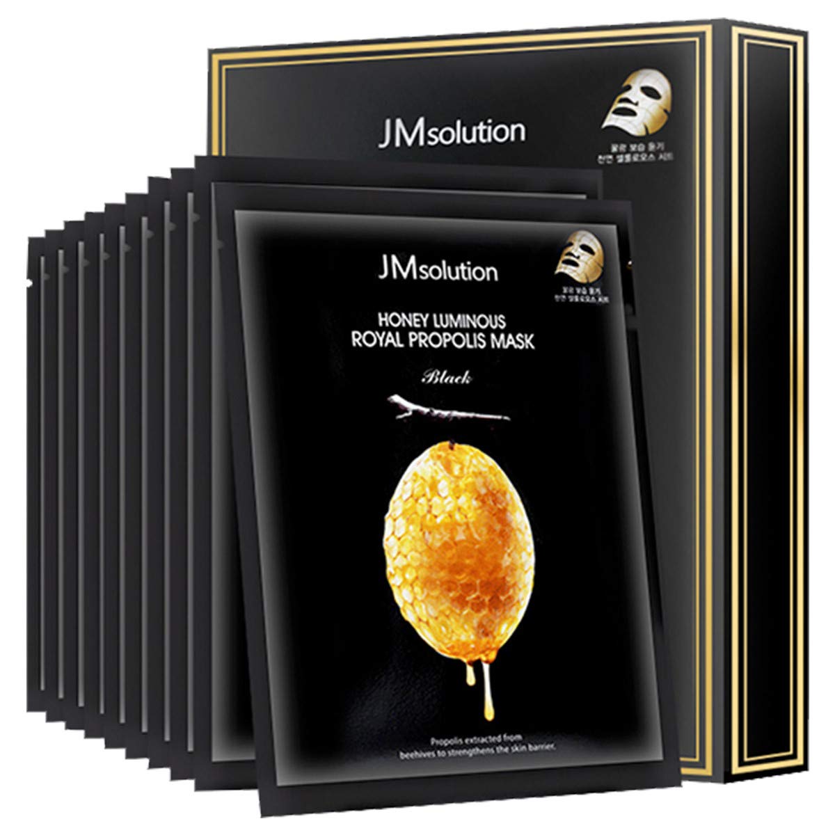

Поставлено из Кореи импортная маска JMsolution Honey Propolis Mask 30 мл 10 листов [Обычный продукт]