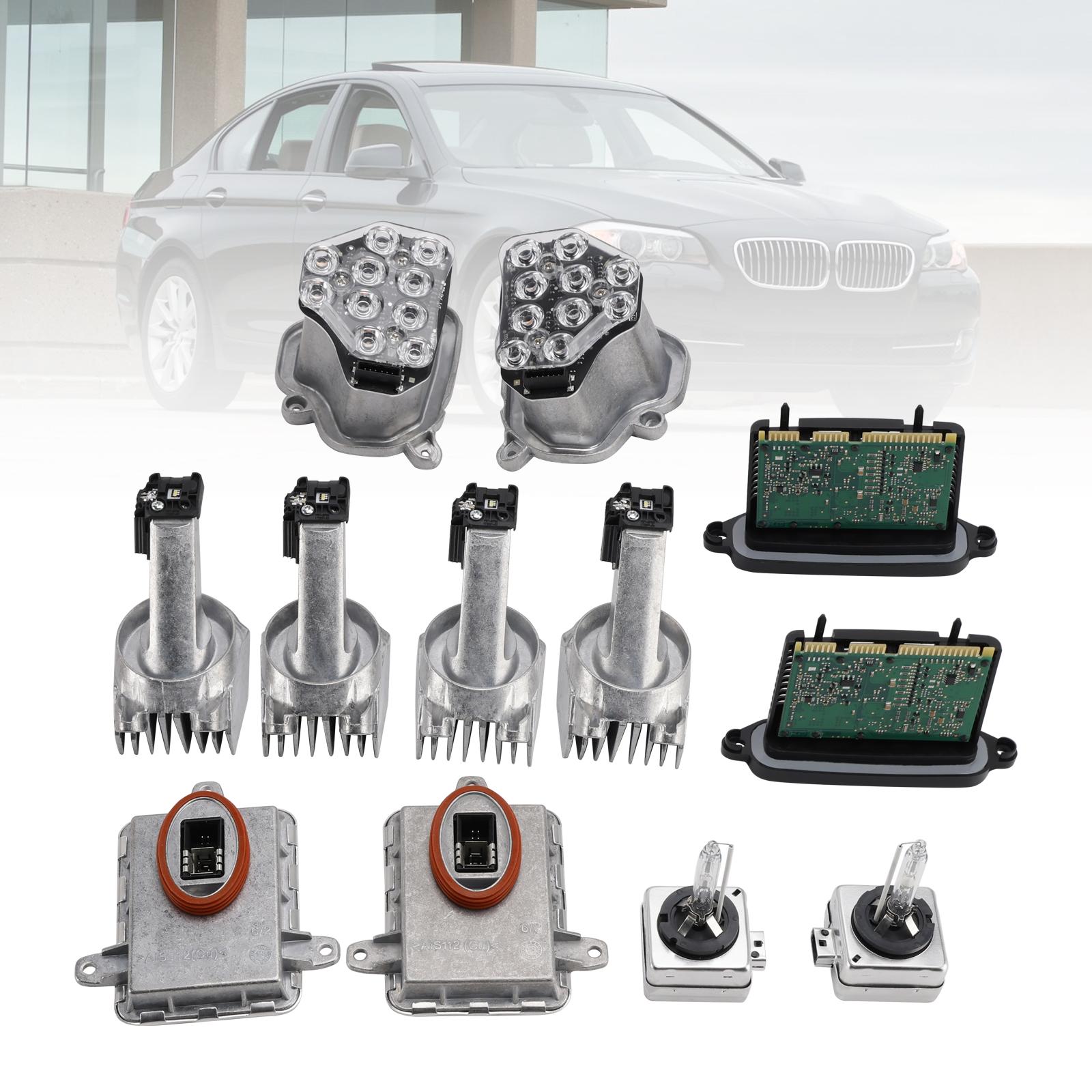 

12 ШТ Лівий+Правий Модуль живлення LED Фара AHL Для BMW 5 Серії F10 F11 F07