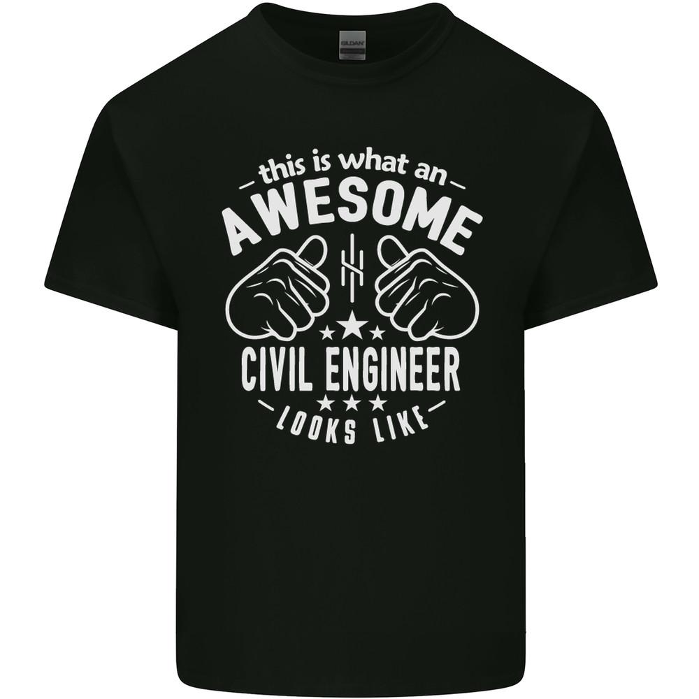

An Awesome Civil Engineer Looks Like Mens Light Cotton T-Shirt Unisex T-Shirt XXXXL