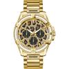 Tendenza Oro Acciaio Inossidabile Uomo Quarzo GW0497G4