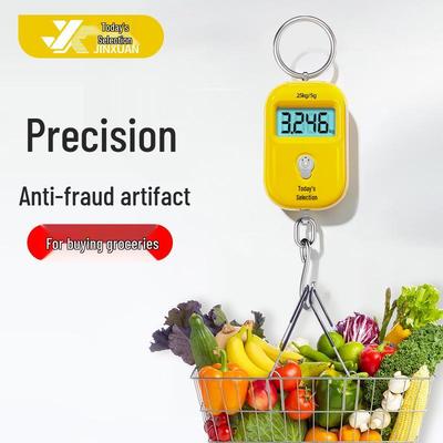 Compact High-Precision Portable Electronic Hook Scale for Home Use