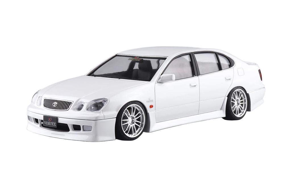 Aoshima Bunka Kyozai The Tuned Car VERTEX JZS161 Aristo Scale Plastic Model (AOSHIMA) '00 (Toyota) 1/24