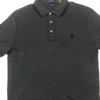 Polo Ralph Lauren Printed Polo Collar Short Sleeve Polo Shirt Men tops Dark-Gray 710766488-005