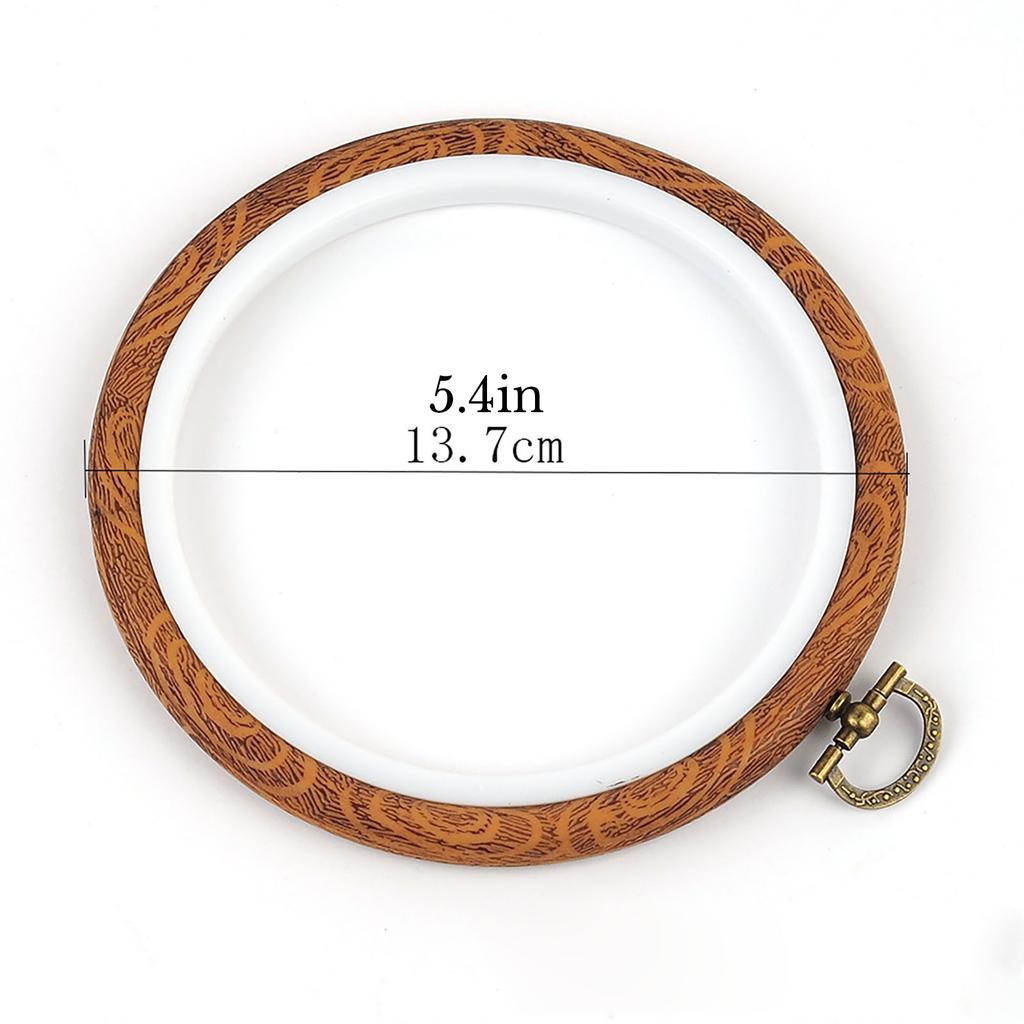 Embroidery Frame Adjustable Embroidery Hoop Cross Stitch Hoop Easy To Use for Needleworks Embroidery Project