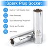 Pack of 2 Spark Plug Sockets 14mm / 16mm Thin-Walled Spark Plugs Magnetic Spark Plug Nut Spark Plug Socket Disassembly Tool for Car and Motorcycle