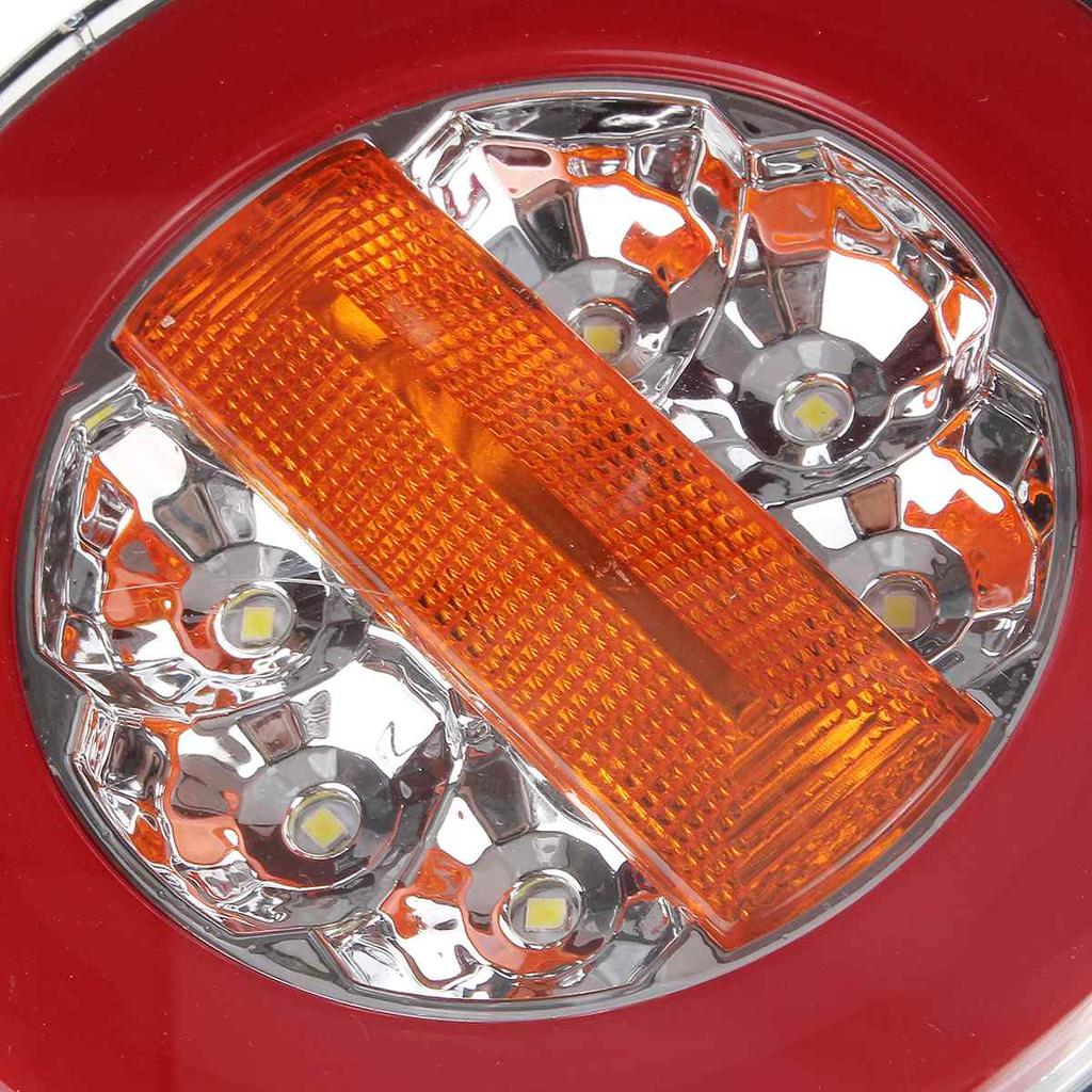 1/2/4 stk LED Tilhenger Lastebil Baklys 12-24V Brems Stopp Ryggelys Baklys Blinklys For Lastebil Varebil Caravan Bobil