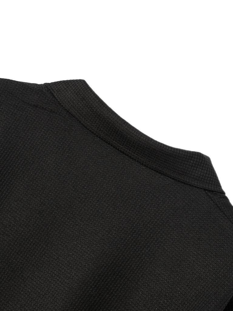 Pánská úzká vaflová pletená bunda s kapsou na zip, Jaro/Podzim 2024