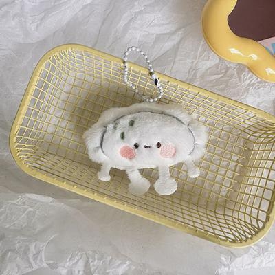 Portachiavi con cibo base in stile giapponese, dolce e carino, ciondolo per borsa, portachiavi per auto, accessori per donne e coppie, regalo kawaii.