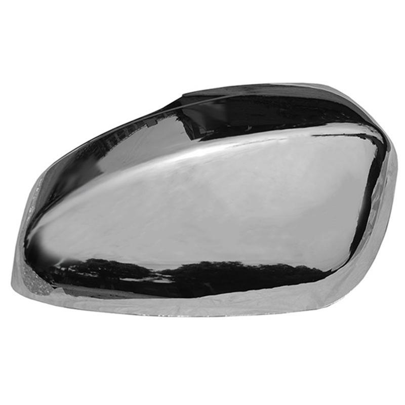 1 Pair Chrome Rearview Side Glass Mirror Cover Car Side Mirror Caps For Mitsubishi Xpander 2017 2018