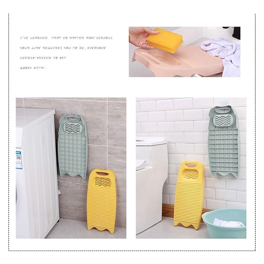 Thickened Wash Board Multicolor Clothes Washboard Durable Laundry Boards  Household