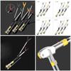 Stainless Steel Fishing Rods Support V Shape Head Adjustable Anti-Slip Stable Strong Fishing Rod Bracket For Fishing Tool