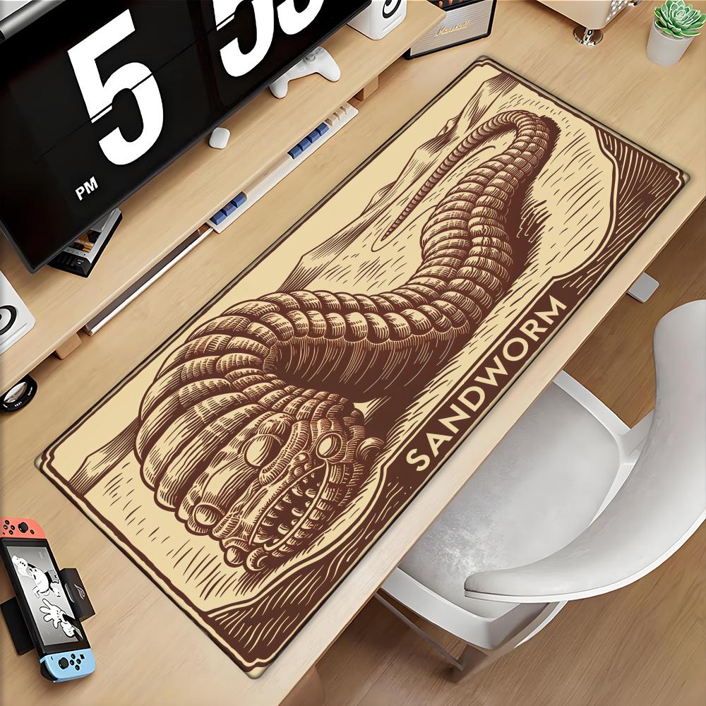 Tappetino Mouse Dune Awakening Tastiera Mouse Base Antiscivolo Scrivania Ufficio Tappetini Estesi XXL Accessori PC Gamer Setup Decorazione Gaming