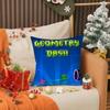 Art G-Geometry Dash Videogioco Federa Stampa Federa Soggiorno Cuscino Divano Camera da Letto Decorazione Stanza