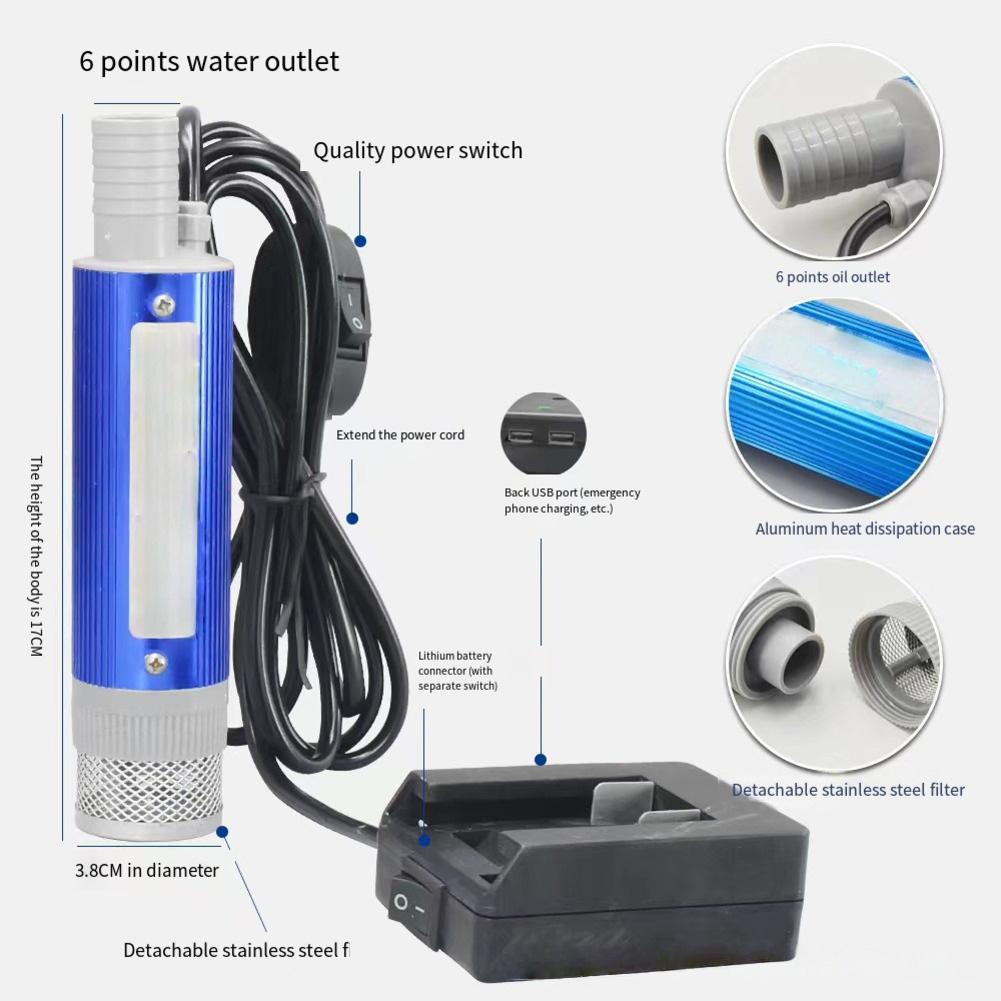 

Portable Water Pump Cordless Diesel Transfer Industrial Applications Aluminum Alloy Material Designed For Various Fluids China Mainland