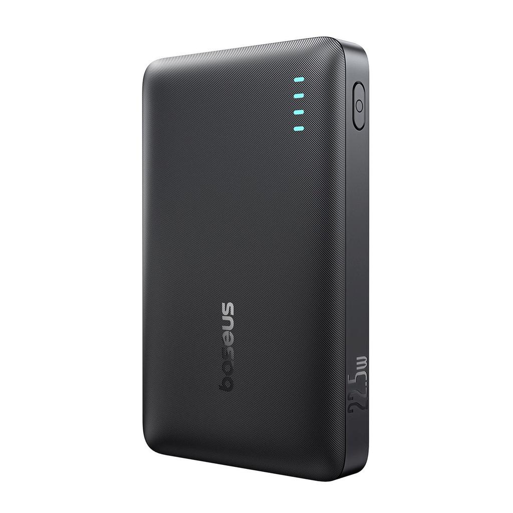 Powerbank 10000mAh 22.5W EnerFill FP21 USB-A USB-C with USB-C cable - black