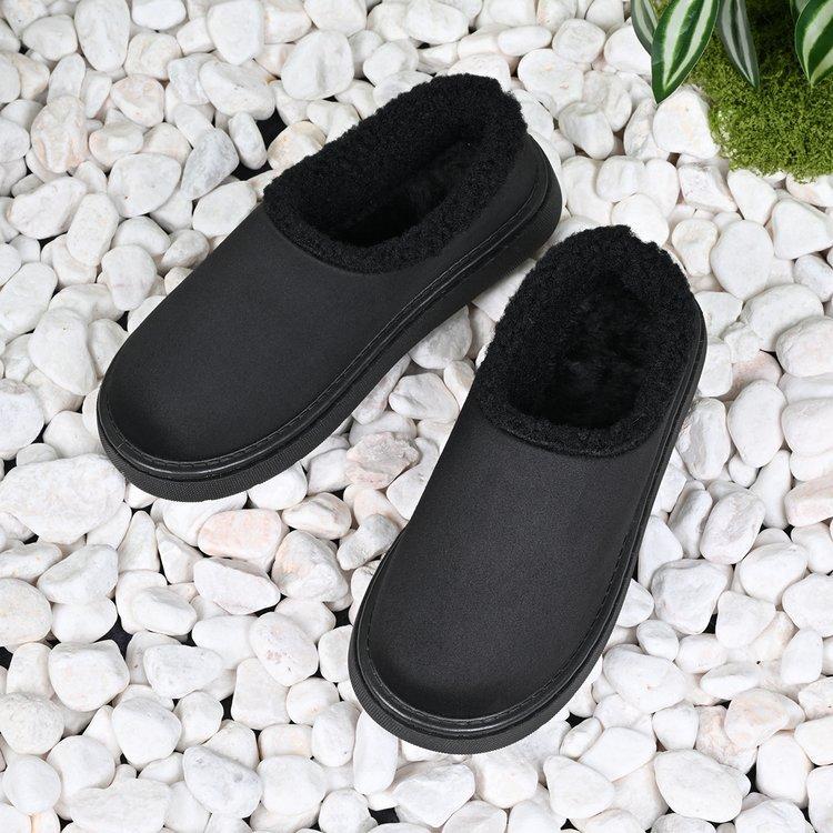 Women's winter fur one thickened padded warm cold lightweight hiking cushioning mountaineering waterproof non-slip sports snow boots cotton shoes