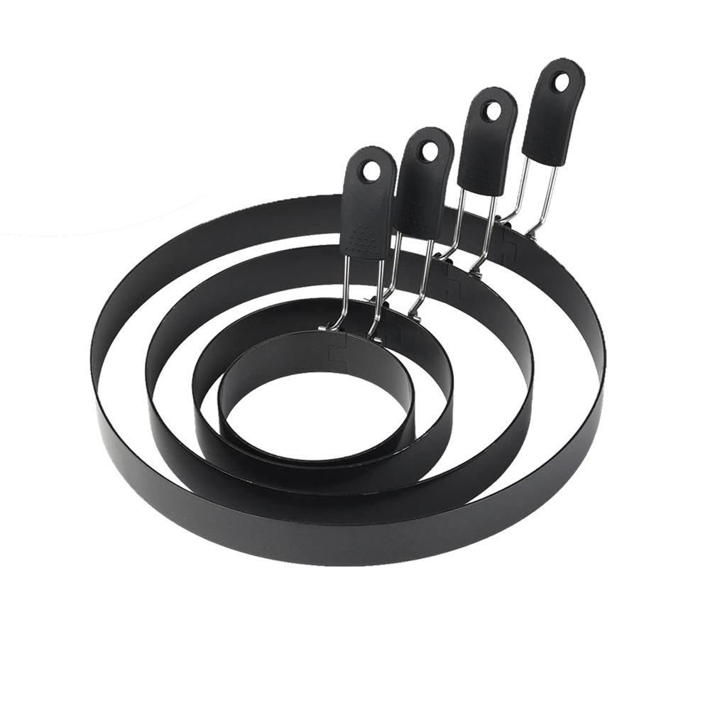 

Набор форм для яиц и риса из нержавеющей стали 430 с антипригарным покрытием 3.5 inches (9cm), Silicone Cover