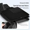 Ideal I8 Car Floor Mat Set: Compatible with 25 Models - Includes TPE Floor, Trunk, and Seat Back Mats.