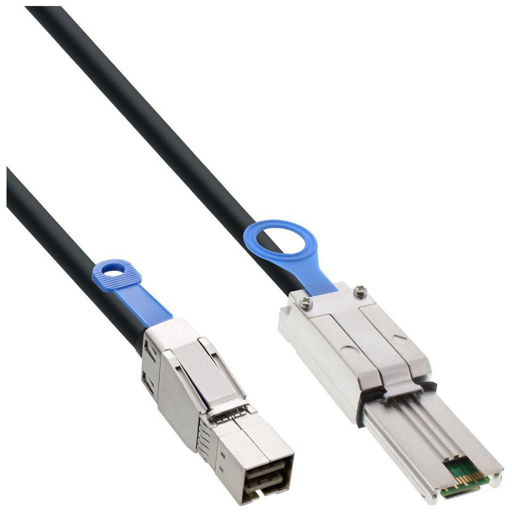 10Gtek Câble Mini SAS HD Externe SFF-8644 à SFF-8644 – 2 Mètres, 12 Gbps, AWG30 Twinaxial Haute Performance