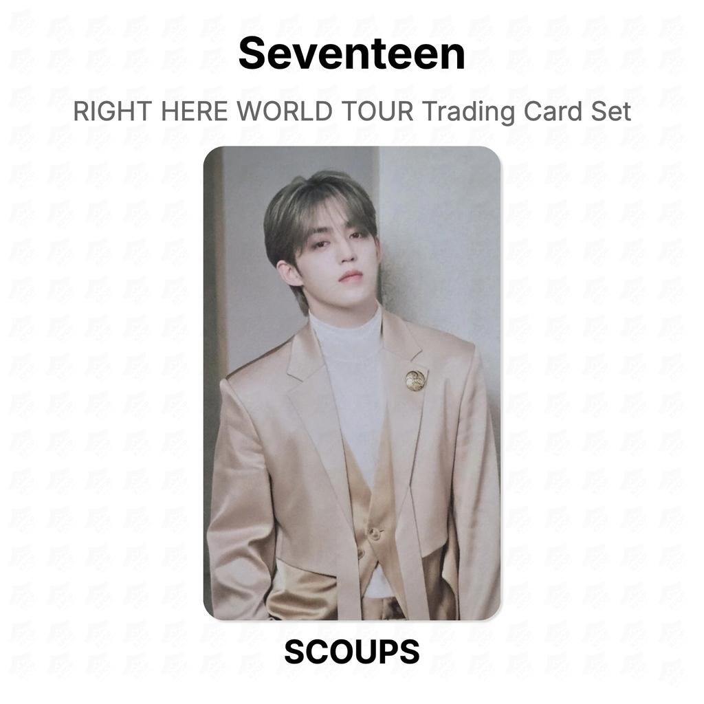 Seventeen RIGHT HERE WORLD TOUR Trading Card Set Official Photocard