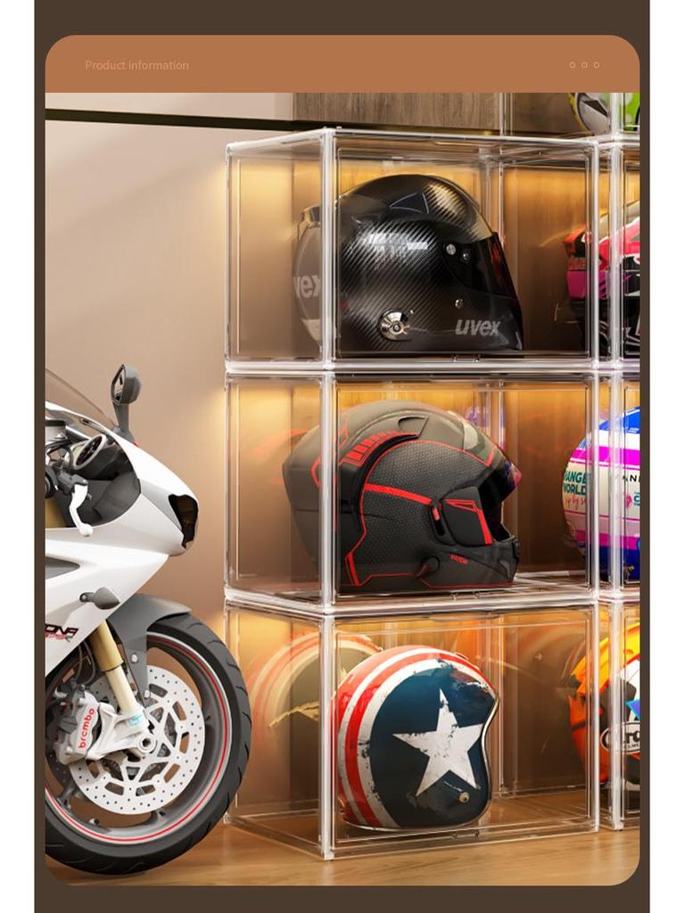 Motorradhelm Aufbewahrungs-Ausstellungsständer