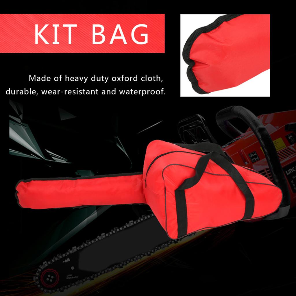 Chainsaw Bag Chainsaw Carrying Bag Heavy Duty Waterproof Oxford Cloth Portable Bag for Lumberjack Chainsaw Storage Oxford Bag