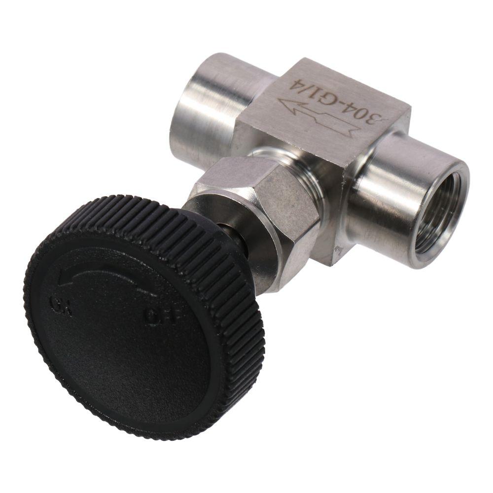 Thread Needle Valve BSPP Female  1/4 Npt Valve   Water Gas Oil Transmission