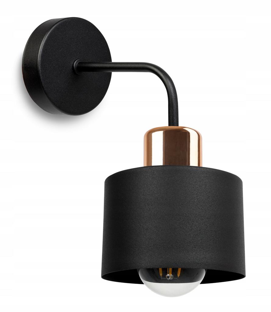 UNIQUE WALL LAMP ELEGANT METAL SHADE