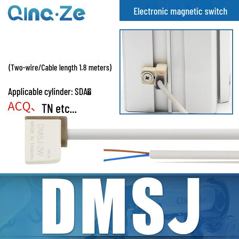 Magnetischer Zylindersensor: D-A93 Zwei-Draht & CS1-F Drei-Draht Endschalter