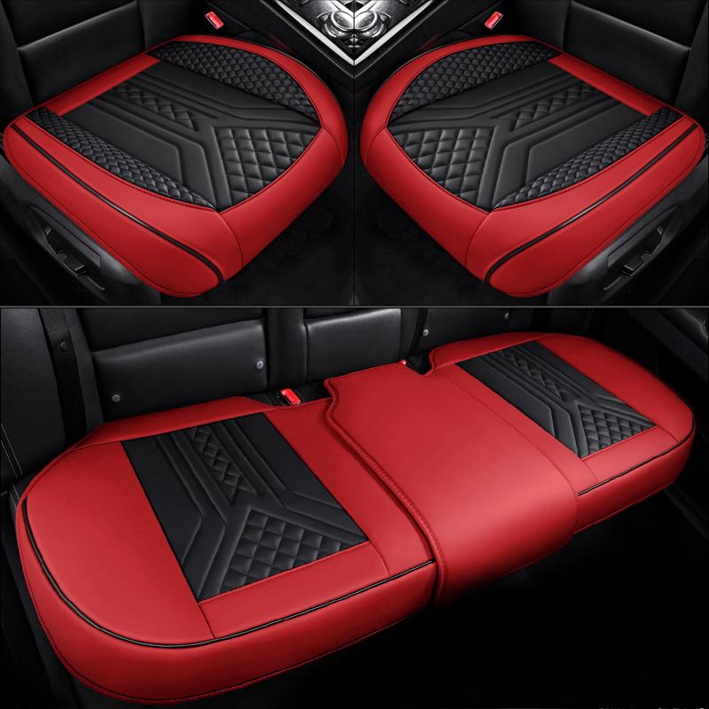 Universal Style Pu Leather Car Seat Cover Cushion for Bmw 3 Series E46 E90 E93 F30 F31 F34 F35 G20 G21 G28 Auto Accessories