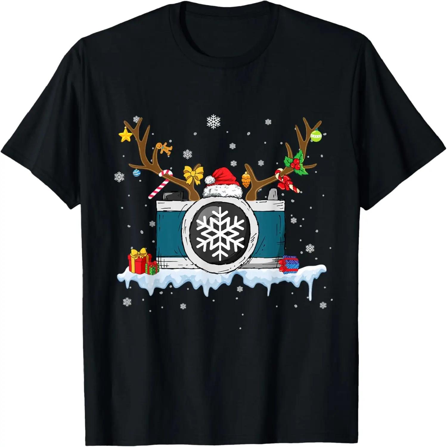 Photographer Gifts Retro Style Vintage Camera Photography T-Shirt S