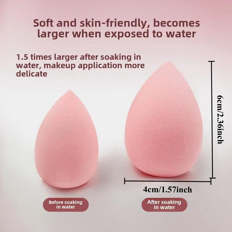 1/4PCS Extra-Large Design MakeupSponge-Fragrance-FreeHydrophilic Polyurethane for Flawless applicationMakeup Tools for Christmas