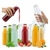 10x KUBUŚ Juice Bottles 750ml Glass For Juice, Syrup, Milk + Caps Fi43