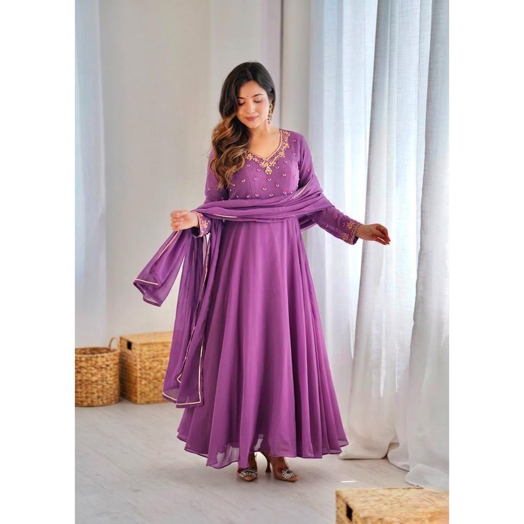 Pakistanischer Salwar Kameez Fertig zum Tragen Anzug Indischer Hochzeitsfestkleid Kleid